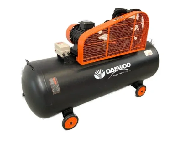 Compresseur Industriel 500L Daewoo DAAX500L – 14 Bars, 7,5 kW, 400V Triphasé – Débit 995 L/min