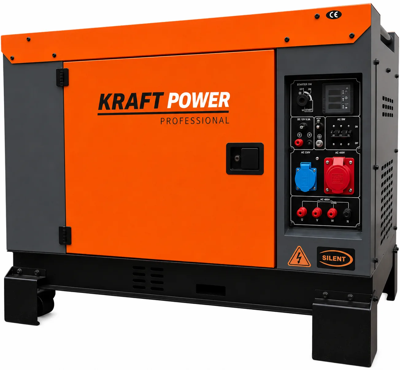 Groupe électrogène Diesel 16 KVA Triphasé Silencieux BI-CYLINDRE