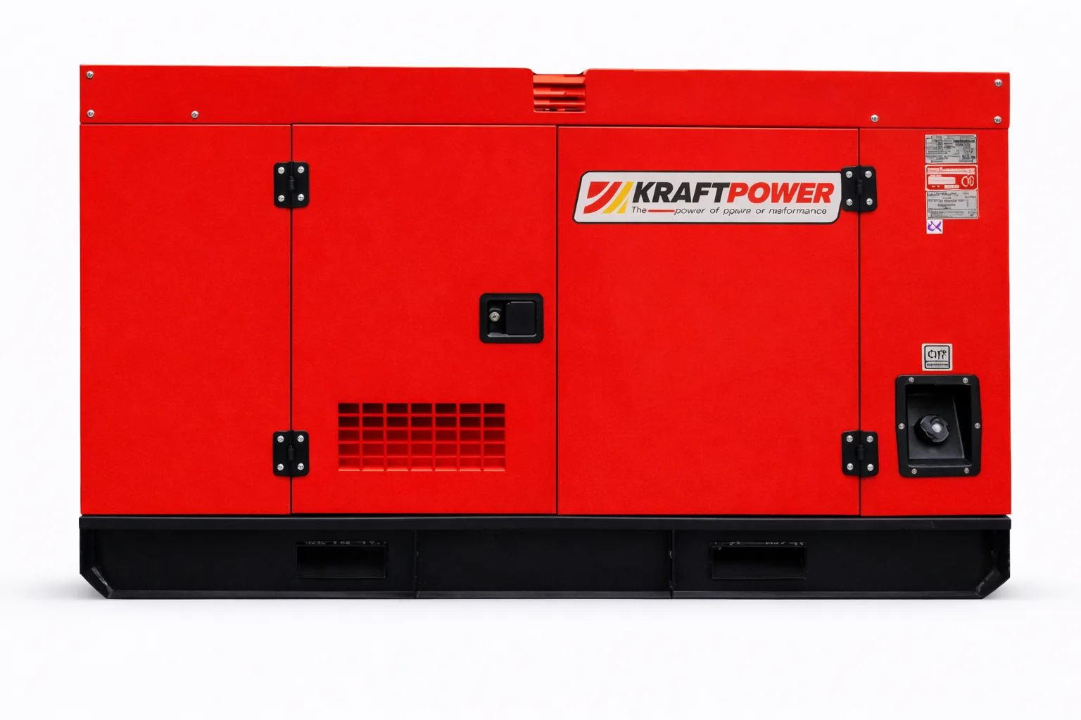 Groupe électrogène Diesel 28 kVA Silencieux – KRAFTPOWER — vue 1