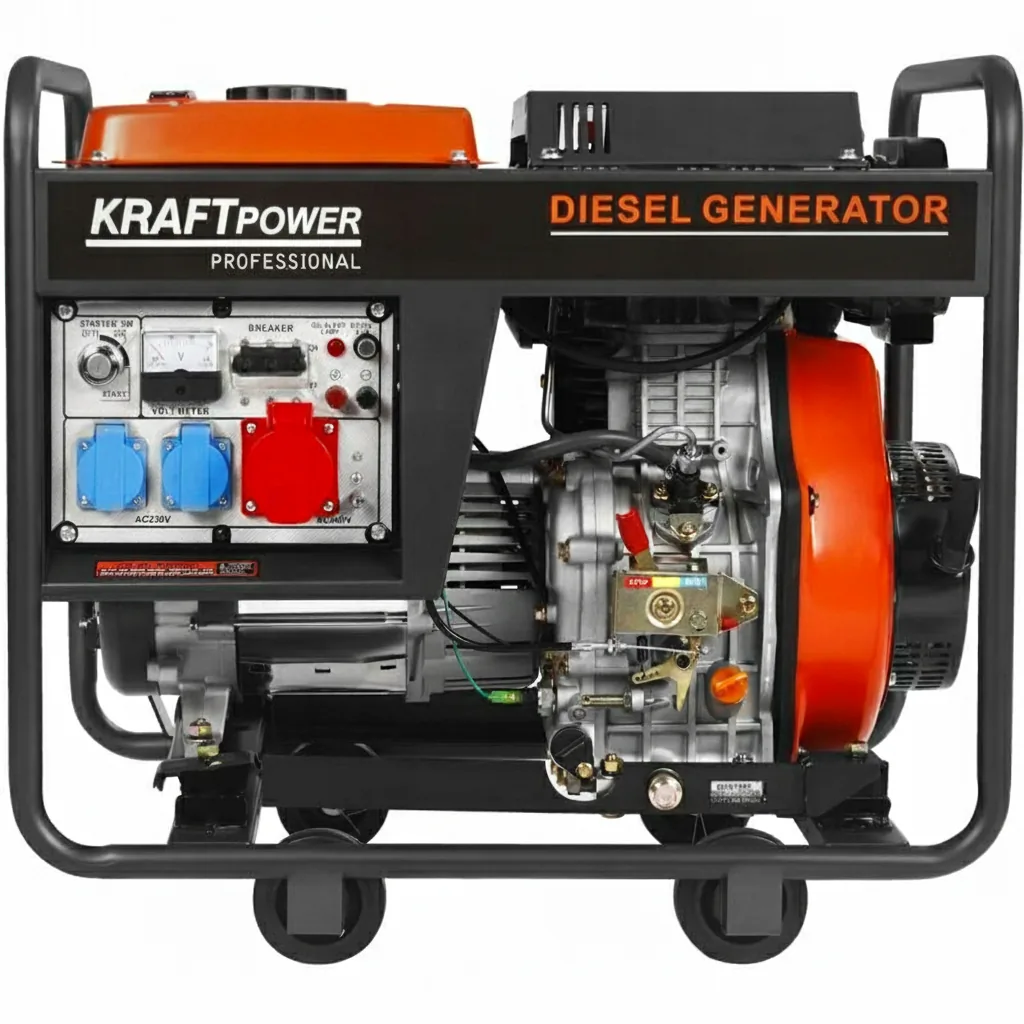 Groupe Électrogène Diesel Triphasé 7 kW (8,75 kVA)