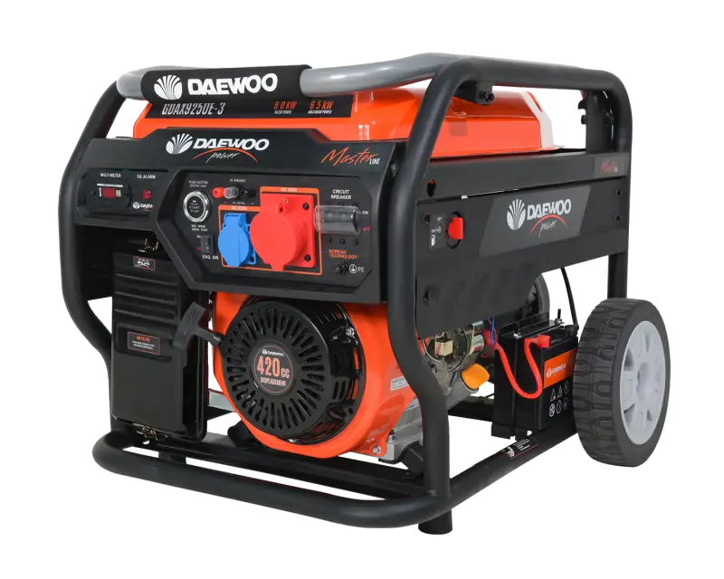 Groupe électrogène à essence DAEWOO 8 KVA triphasé