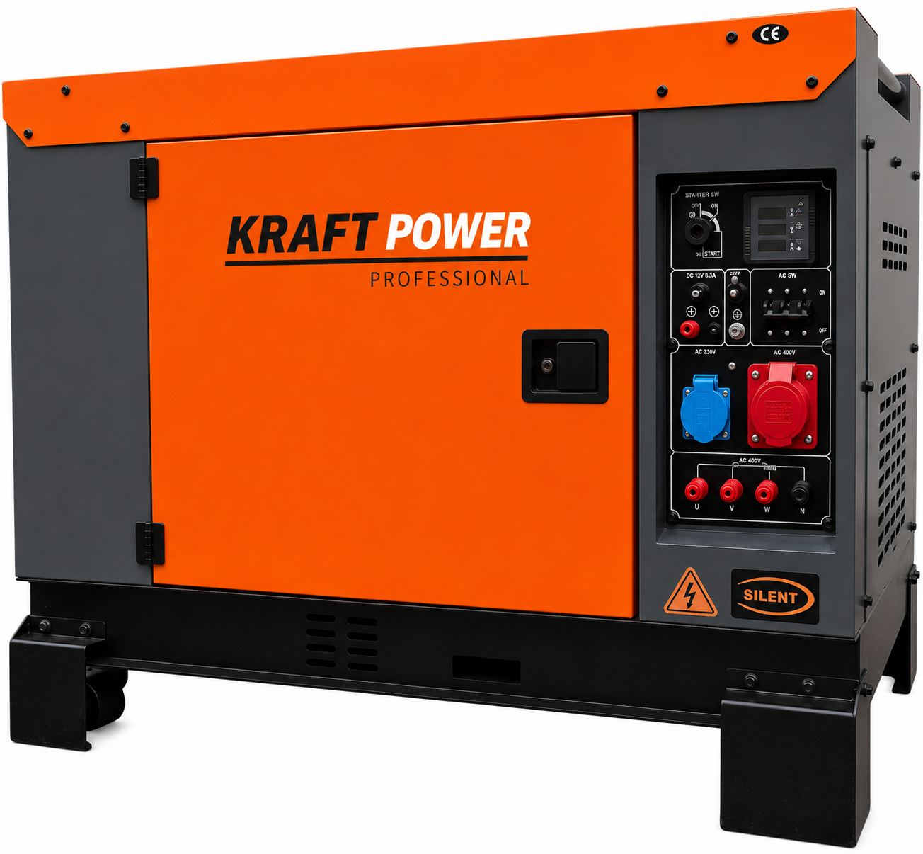 Groupe électrogène Diesel 16 KVA Triphasé Silencieux BI-CYLINDRE