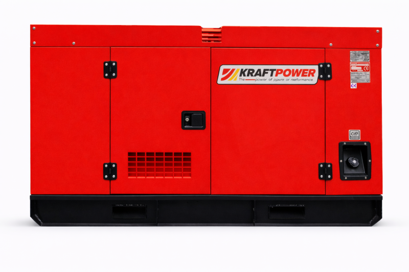 Groupe électrogène Diesel 38 kVA Silencieux – KRAFTPOWER — vue 1